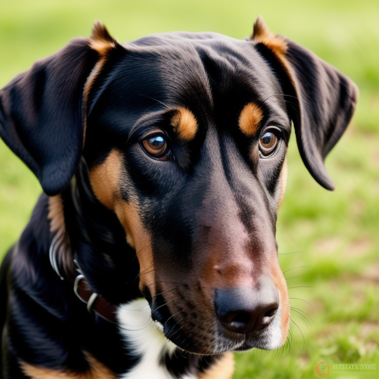 Austrian Black and Tan Hound