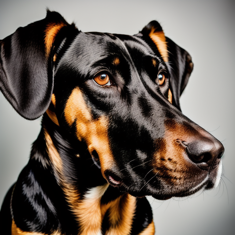 Austrian Black and Tan Hound