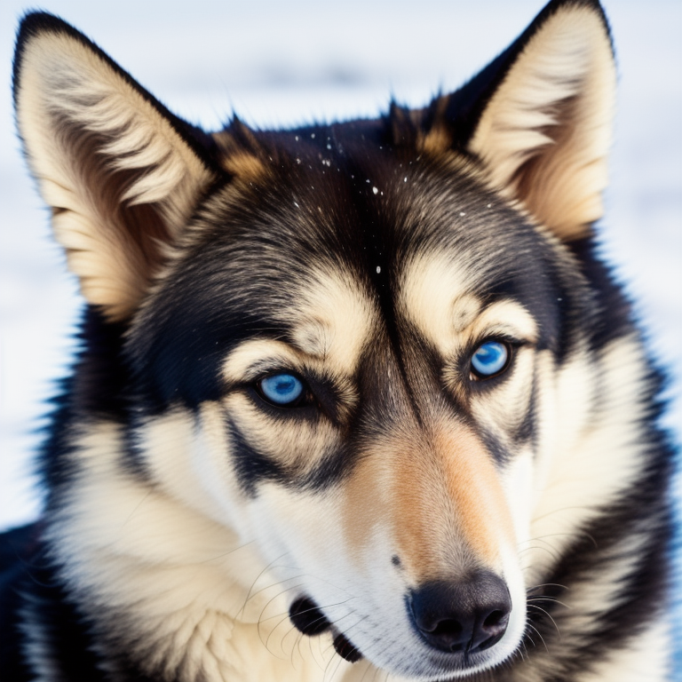 Chukotka sled dog