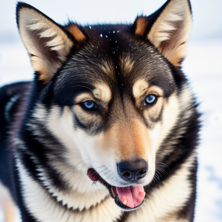 Chukotka sled dog