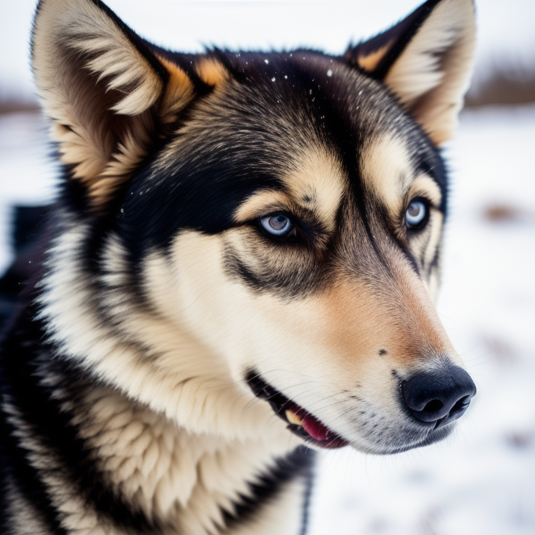 Chukotka sled dog